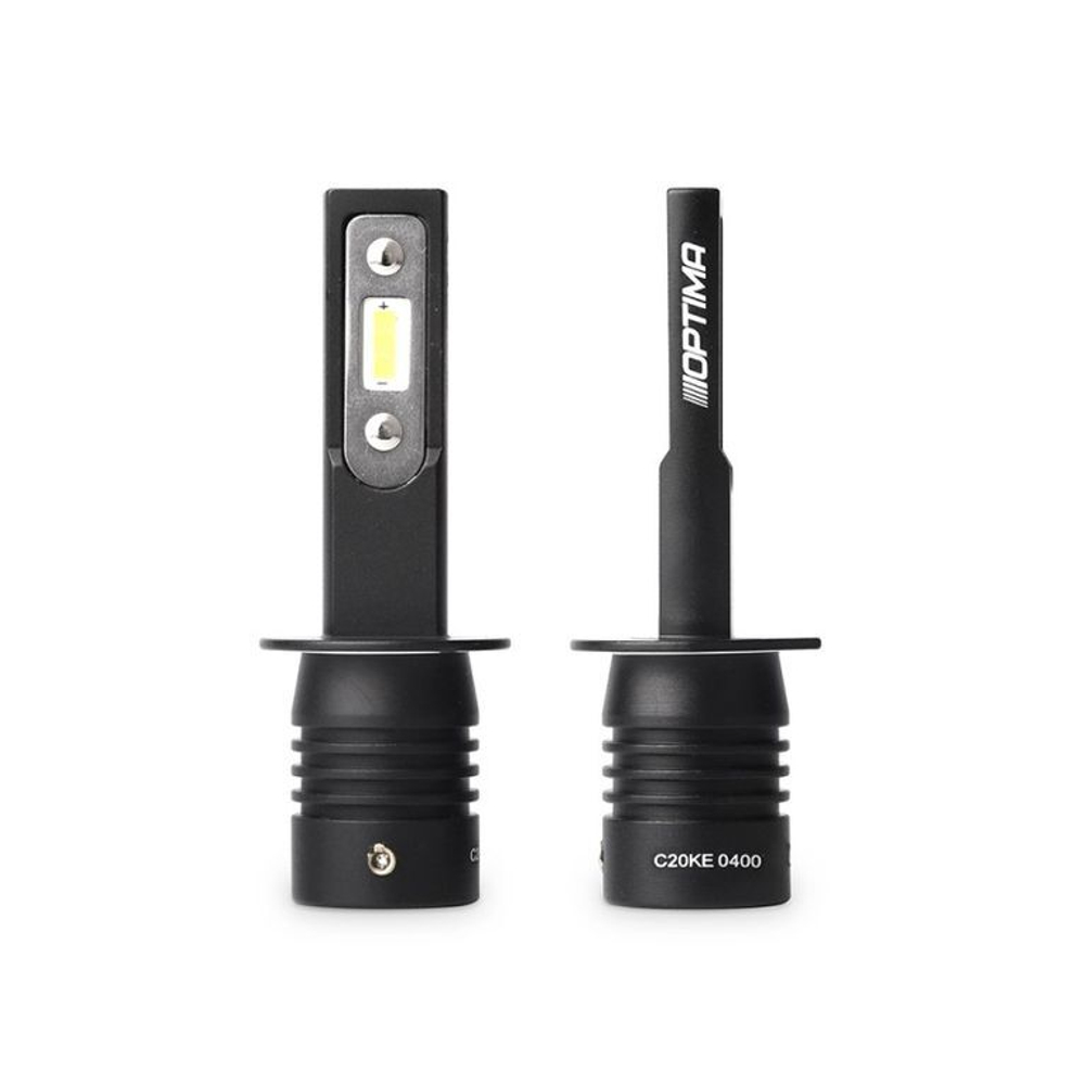 Светодиодные лампы H1 Optima LED QVANT, 5000K, 12-24v, (комплект, 2шт)