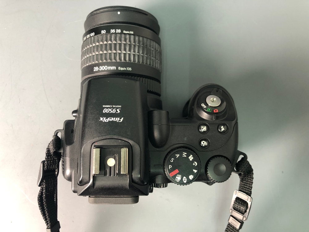 Fujifilm FinePix S9500, маленькая полоса на фотографиях.