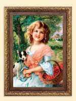 Картина на стену интерьерная на холсте "Дети"