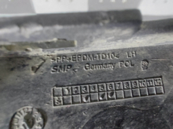 Накладка заднего бампера левая VW Passat B8 14-нв Б/У Оригинал 3G9807415