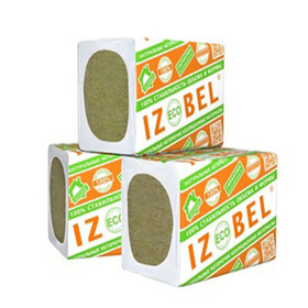 Базальтовая вата Izovol Izobel Л-25 1000х600х50 мм 8 шт (25 кг/м3; 0,48 м3; 4,8 м2)