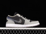 Jordan 1 Low SE Crater Black Grey