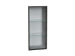 Фасад высокий со стеклом Ф-20Н AL в алюминиевой рамке
