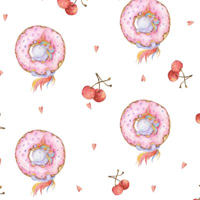 Единорог и пончики