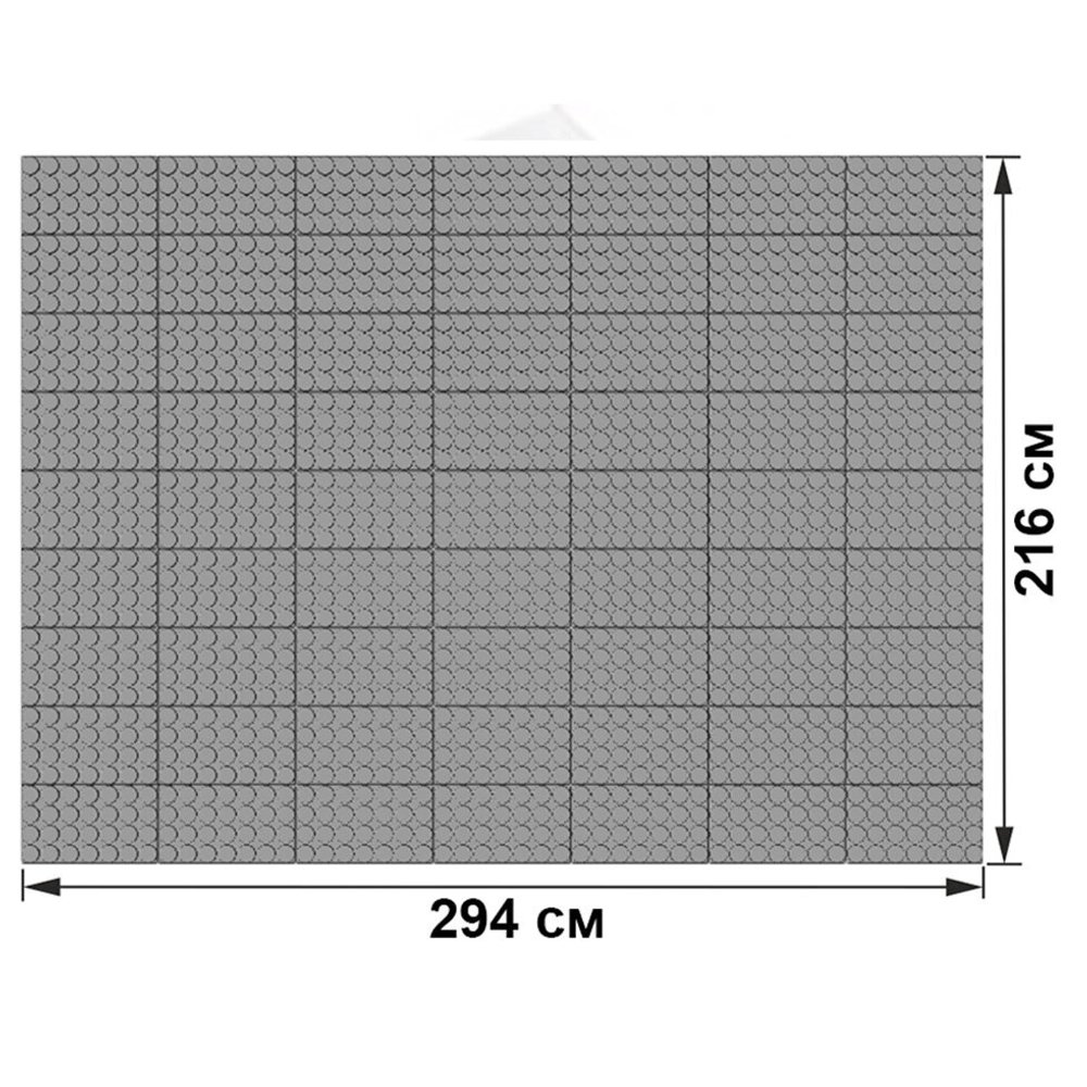Набор GigoBloks Outdoor 10" М - 294x216 см