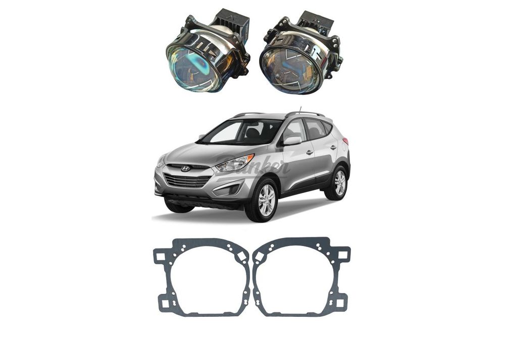 Комплект для замены штатных линз Hyundai IX35 2010-2013