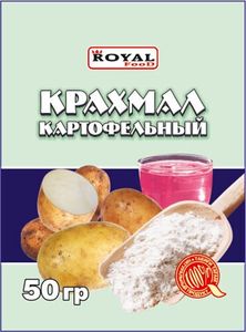 КРАХМАЛ КАРТОФЕЛЬНЫЙ ROYAL FOOD 50ГР