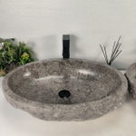 Раковина из мрамора ПАРА! Erozy Grey EM-64669 61*42*16 0189