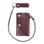 Old Wallet Cuir + Lacet / Бордовый