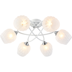 Люстра Rivoli Hettie 3136-306 6 х Е27 60 Вт модерн | Rivoli