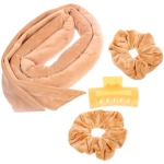 Бигуди лента для укладки волос безупречные локоны «Curling», цвет кремовый, 3,5/151см