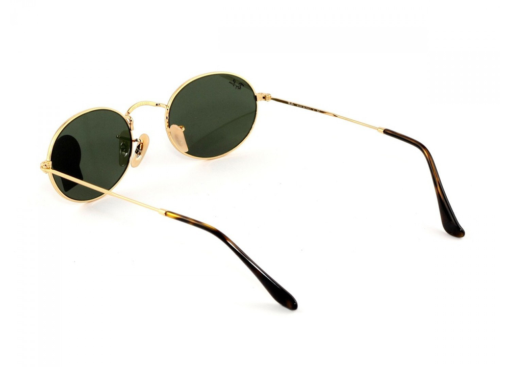 Ray Ban Oval Flat Lenses RB 3547N 001 / 51