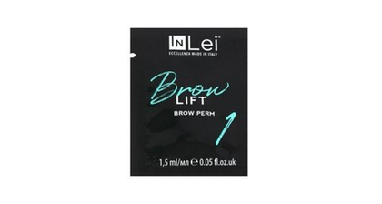 Состав №1 для ламинирования и ДУ бровей "Brow Lift" InLei 1,5 мл (саше)