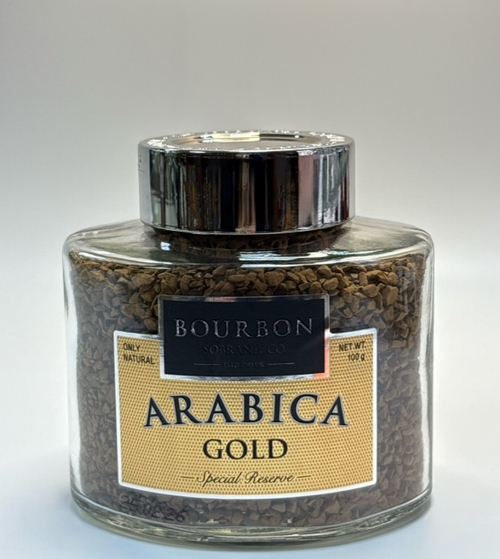 КОФЕ БУРБОН ARABICA GOLD 100Г СТБ/6