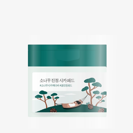 ROUND LAB Пэды с экстрактами сосны и центеллы для проблемной кожи Pine Calming Cica Pad (50 шт)