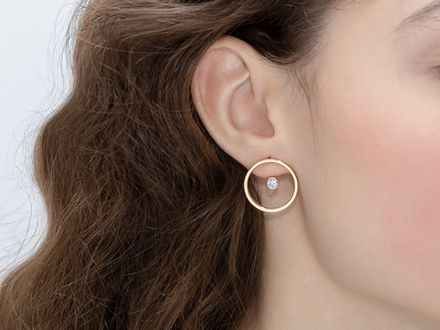 Серьги "Сфера" 22мм