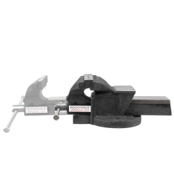Тиски стальные с наковальней 4''-100мм RockForce##Rock FORCE RF-6540204