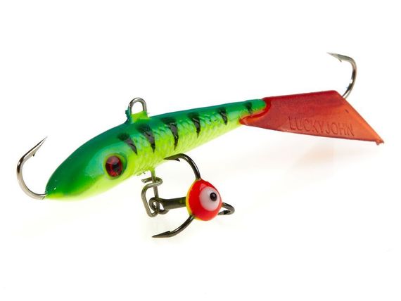 Балансир Lucky John FIN 4 с тр. 60мм/36RT блистер