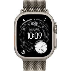Apple Watch Ultra 3, 49 мм, Natural Titanium, миланский сетчатый браслет (2025)