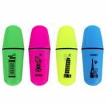 Текстовыделитель мини BRAUBERG "NEON Mini", АССОРТИ В ПЛАСТИКОВОЙ БАНКЕ, линия 1-5 мм, 152431