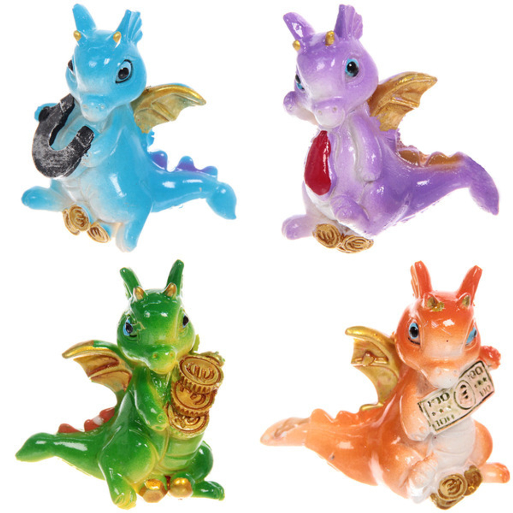 Магнит «Волшебная монета» 5*5 см, микс