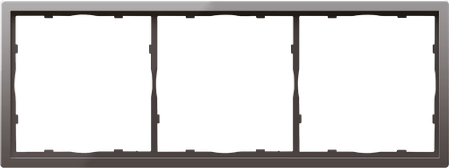 Рамка 3-я, сталь, серия R98