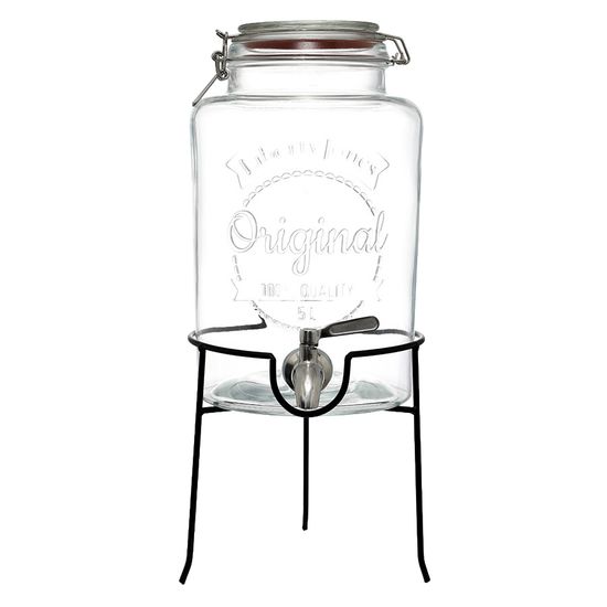 Диспенсер для напитков с подставкой maison jar, 5 л