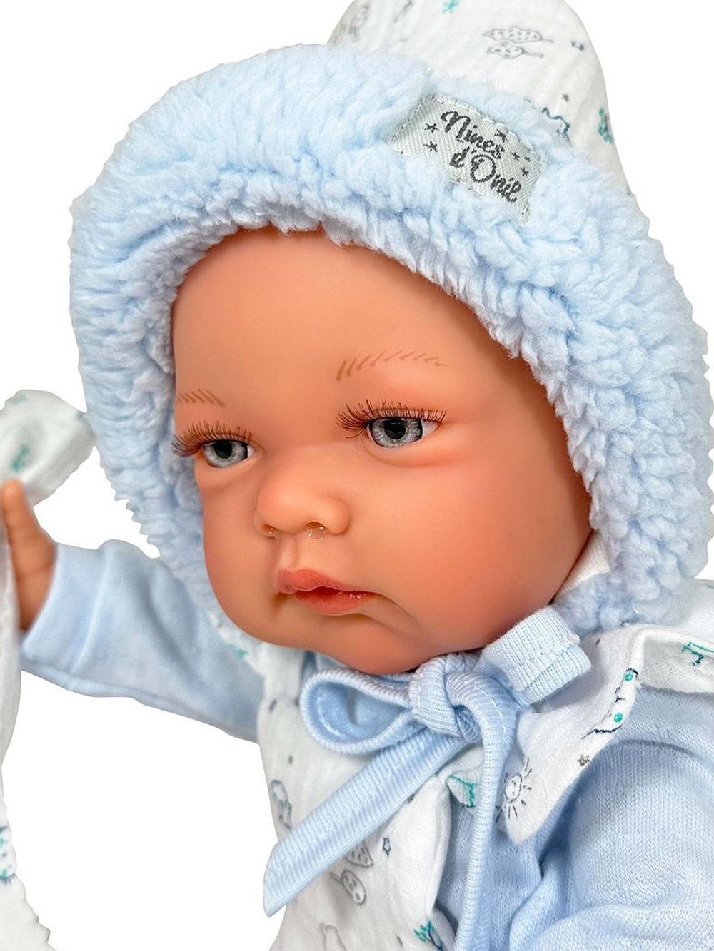 Кукла Реборн Nines 45см Rubi Boy виниловая (N0236)