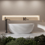 Ванна акриловая Vincea VBT-601-1700, 1700*800*580, цвет белый, щелевой перелив