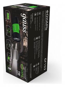 Фонарь ручной Gauss GF100 GF103