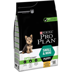 Pro Plan Puppy Small&Mini Chicken - сухой корм для щенков мелких и карликовых пород (курица/рис)