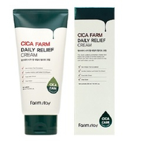 Успокаивающий многофункциональный крем с Центеллой Азиатской FarmStay Cica Farm Daily Relief Cream 300мл