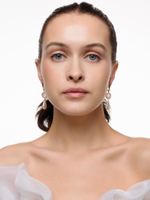 Серьги "Royal posh pink" Gold