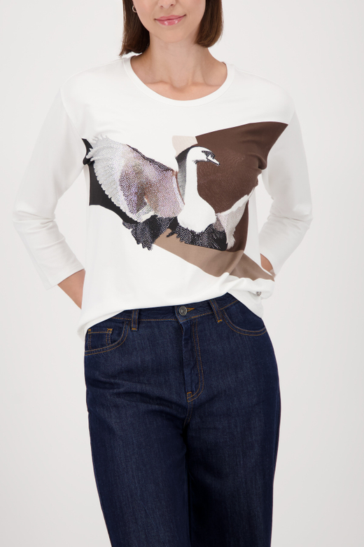 Лонгслив из вискозы