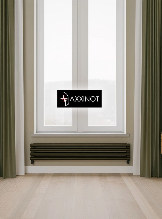 Axxinot Bramer Z 2300 - горизонтальный алюминиевый радиатор шириной 2330 мм