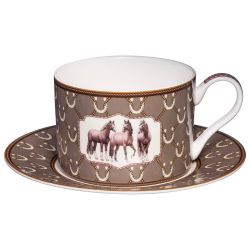 ЧАЙНЫЙ НАБОР LEFARD "HORSE CLUB" НА 4 ПЕР. 8 ПР. 300 МЛ (КОР=12НАБ.)