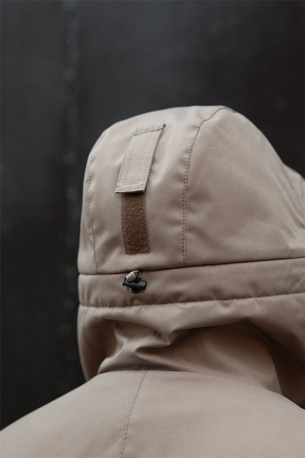 Куртка демисезонная Варгградъ на флисе мужская тёмно-бежевая