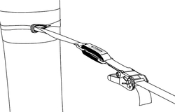 Гаситель вибрации стропы Gibbon Slow Release