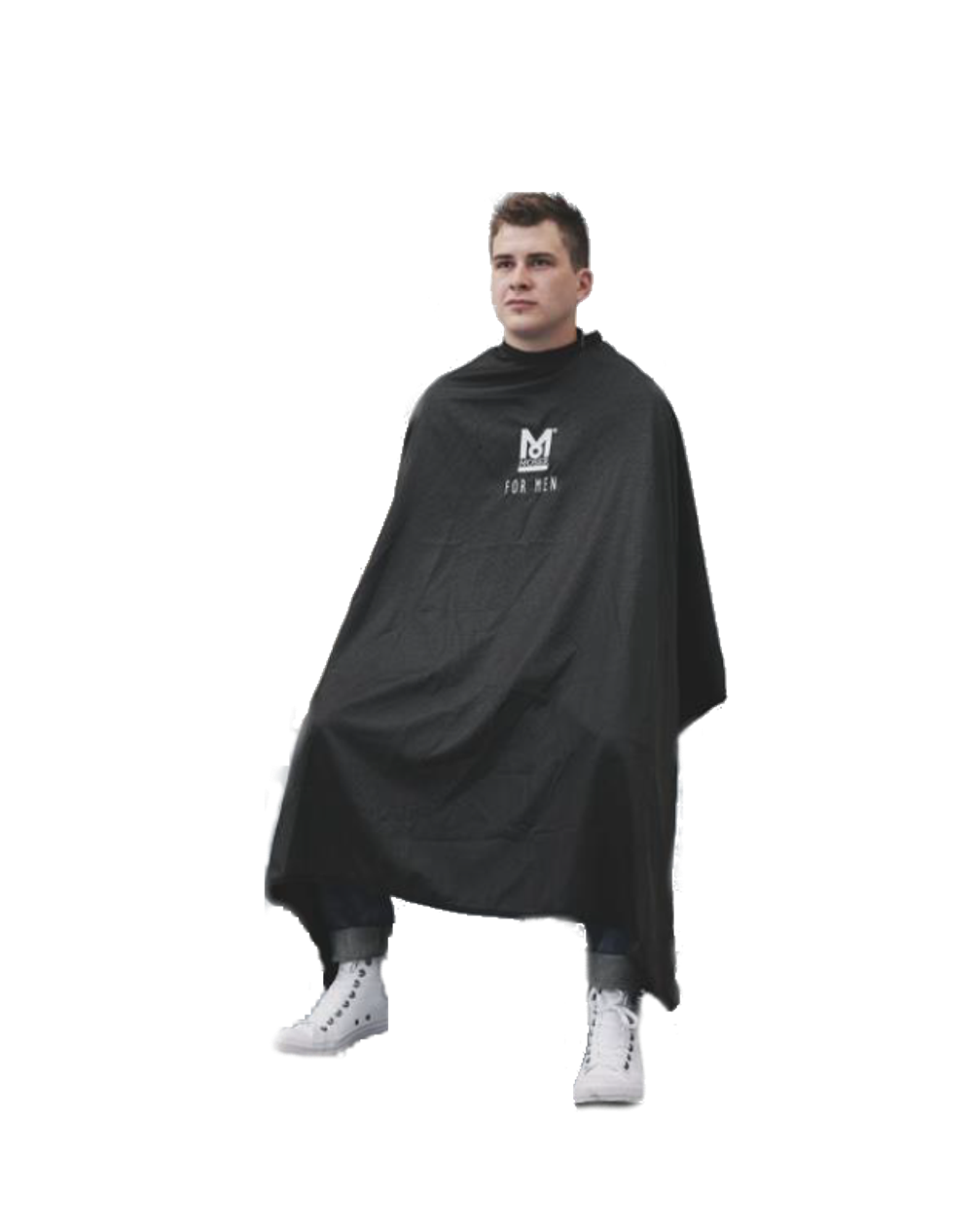 Пеньюар парикмахерский Moser Pinstripe Black (0092-0145)