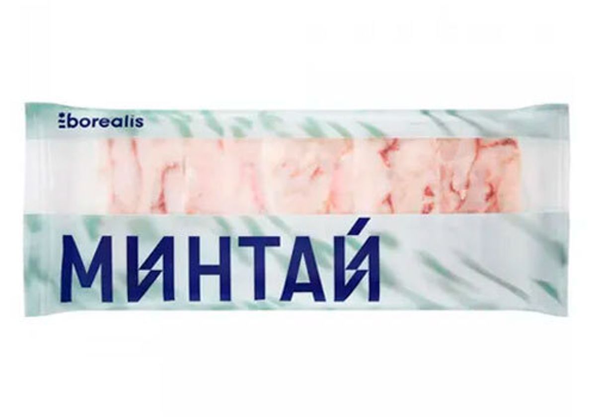 Филе минтая без кожи BOREALIS, 300г