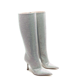 Сапоги казаки на шпильке LIU JO X LEONIE HANNE GLAM 02 Liu Jo - серебряный(SA2711 TX001)