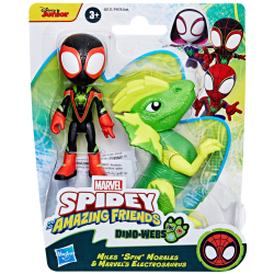 Hasbro Spidey i super-kumple - Фигурки Майлза Моралеса и Марвел Электрозавр 2пак G0121
