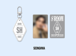 Мерч ATEEZ POP-UP '8ROOM' - KEYRING