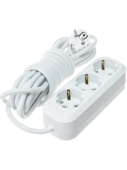 Удлинитель 3х5м с заземлением 16А IP20 Makel
