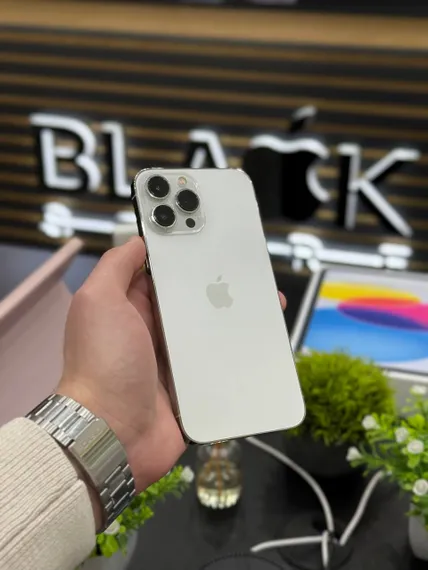 Б/У Телефон Apple iPhone 13 Pro Max 256Gb 81% Silver (PMXJKYFN9K)