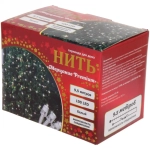 Гирлянда для дома «Мерцание Premium» 9,5 м 100 ламп LED прозр провод,1 реж.,IP-40, Белый (возможность соединения)