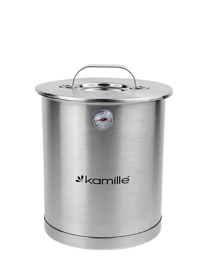 Ветчинница 2,5 л. из нержавеющей стали Kamille KM-6513 с термометром