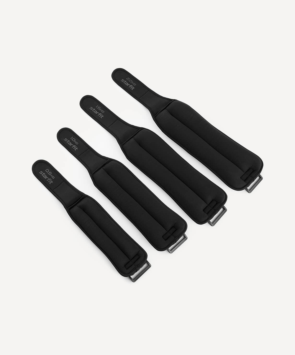 Утяжелители WT-701, 0,5 кг, черный