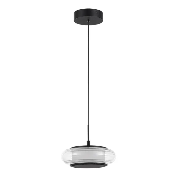 SL6239.403.01 Светильник подвесной ST-Luce черный/прозрачный LED 1*7W 3000K FRITTELA
