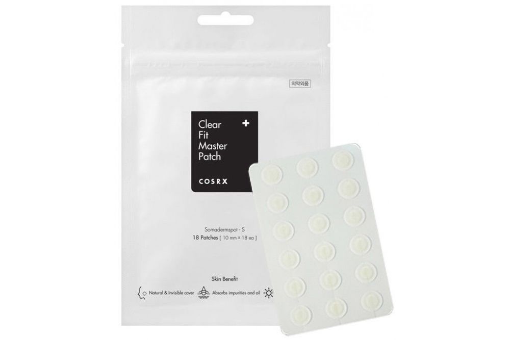 Cosrx Патчи от акне - Clear fit master patch, 18шт